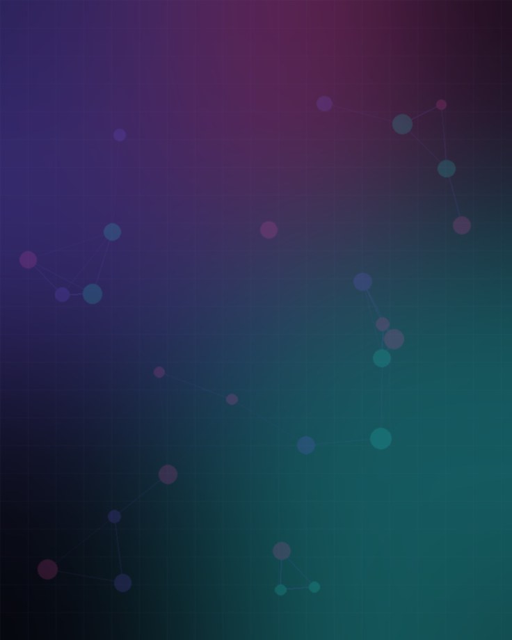 Abstract network graphic representing a website being reviewed for ad approval